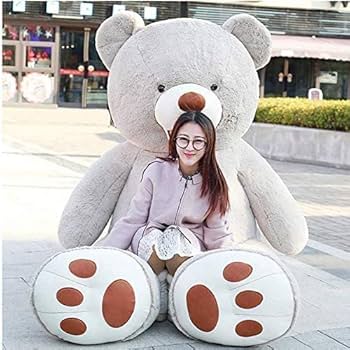 大きいグレーのクマのぬいぐるみ Amazon.co.jp: AMIRA TOYS ぬいぐるみ 大きい くま 特大 クマ